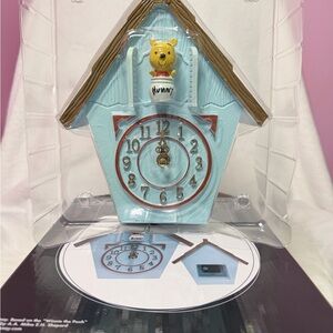 🐻🍯Winnie the Pooh Blue Cuckoo Clock